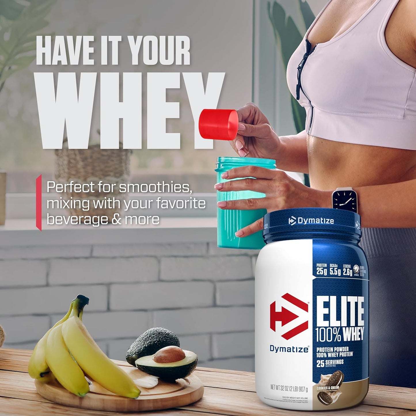 Elite 100% Whey - Cookies & Cream
