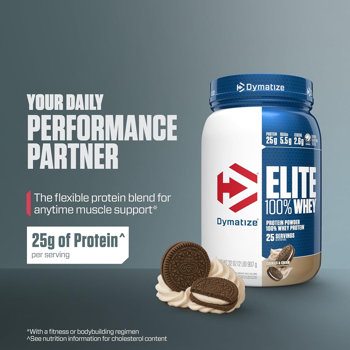 Elite 100% Whey - Cookies & Cream